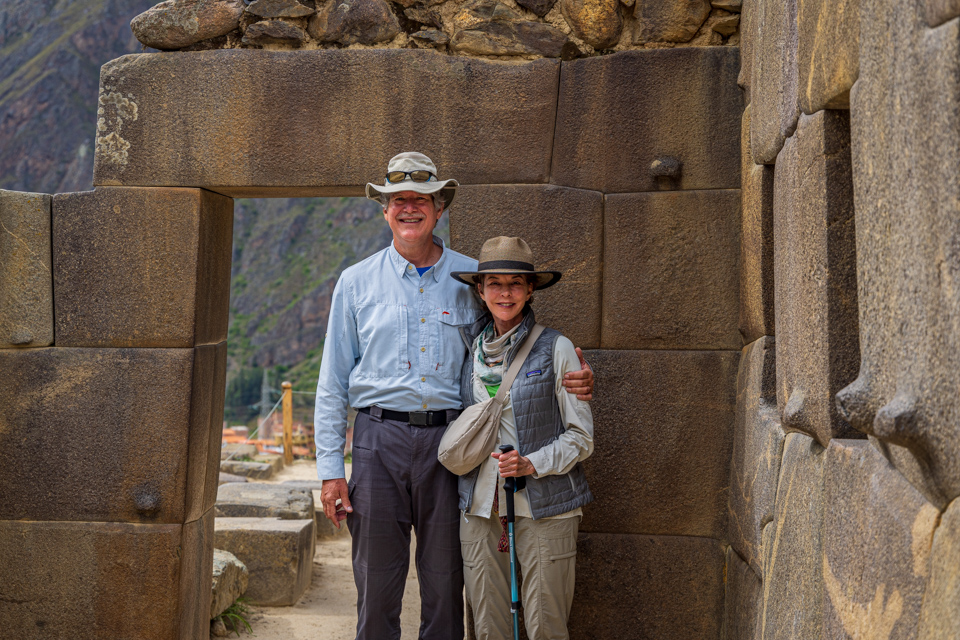 Ollantaytambo  Couple in Sacred Valley, Peru