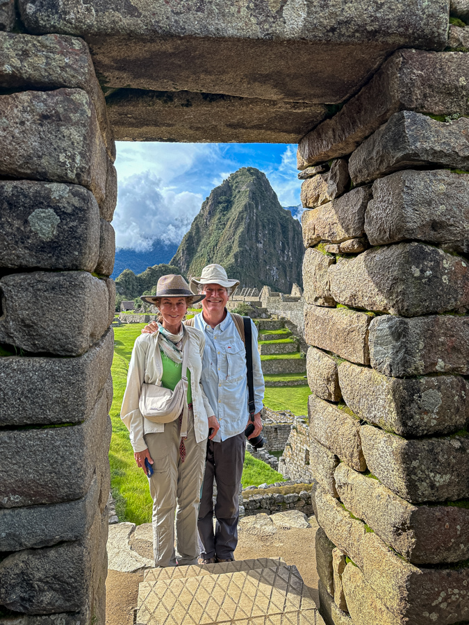 In the Doorway in Sacred Valley, Peru
