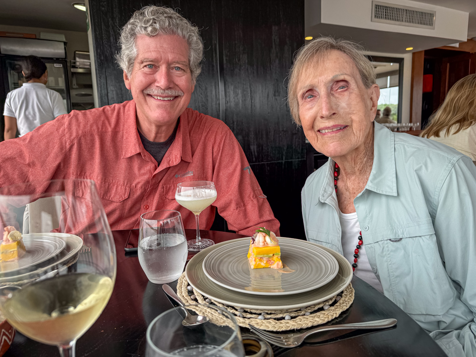 Lunch on Ship in Amazon, Peru
