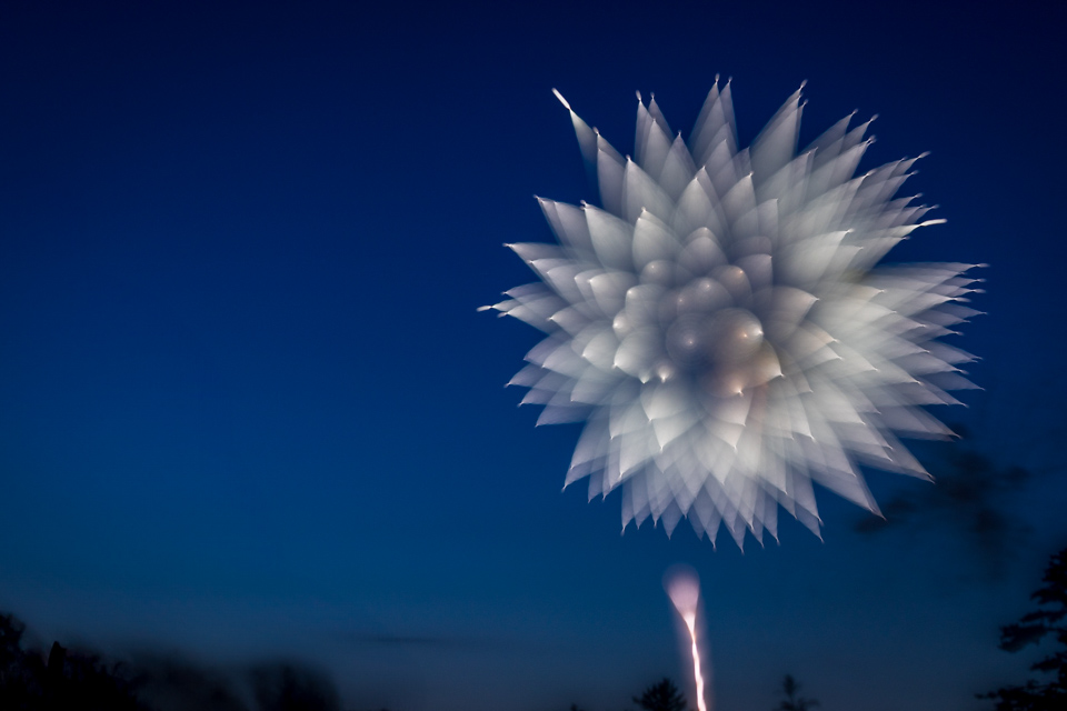 White Burst in Highlands, North Carolina