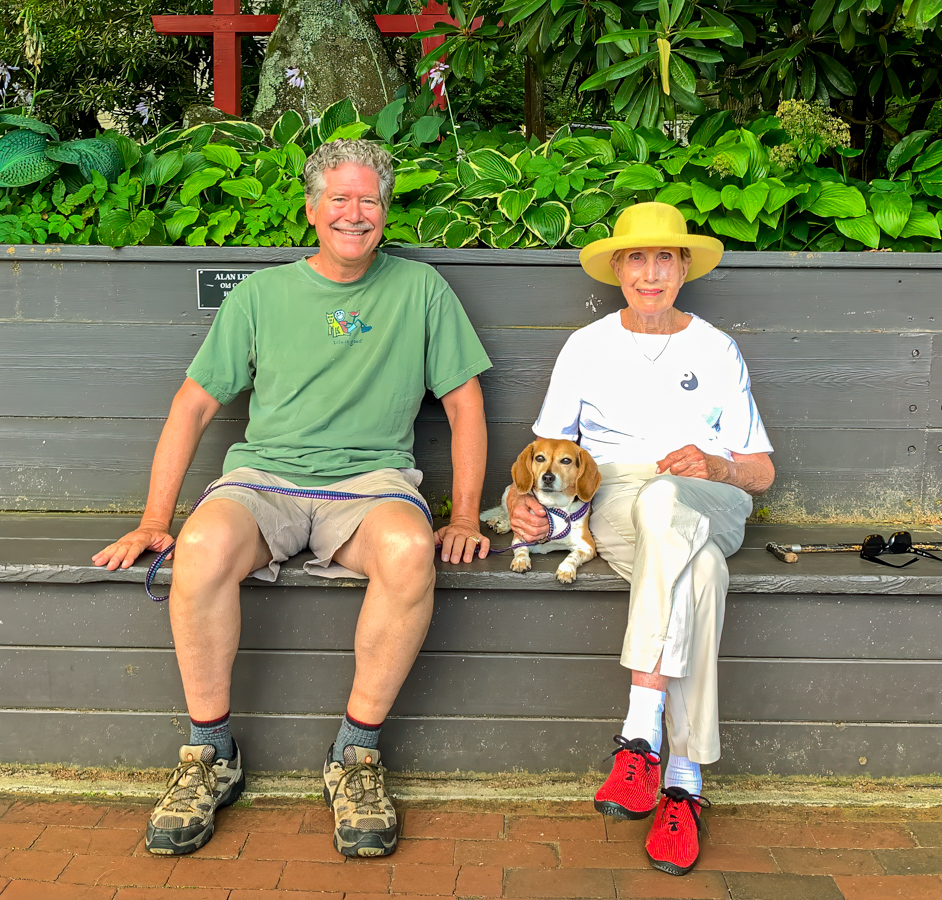 Enjoying a Break in Highlands, North Carolina