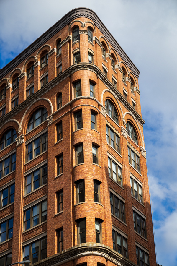 Red Brick Building in New York, New York