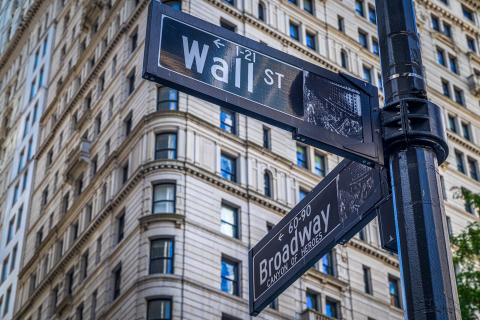Famous Corner in New York, New York