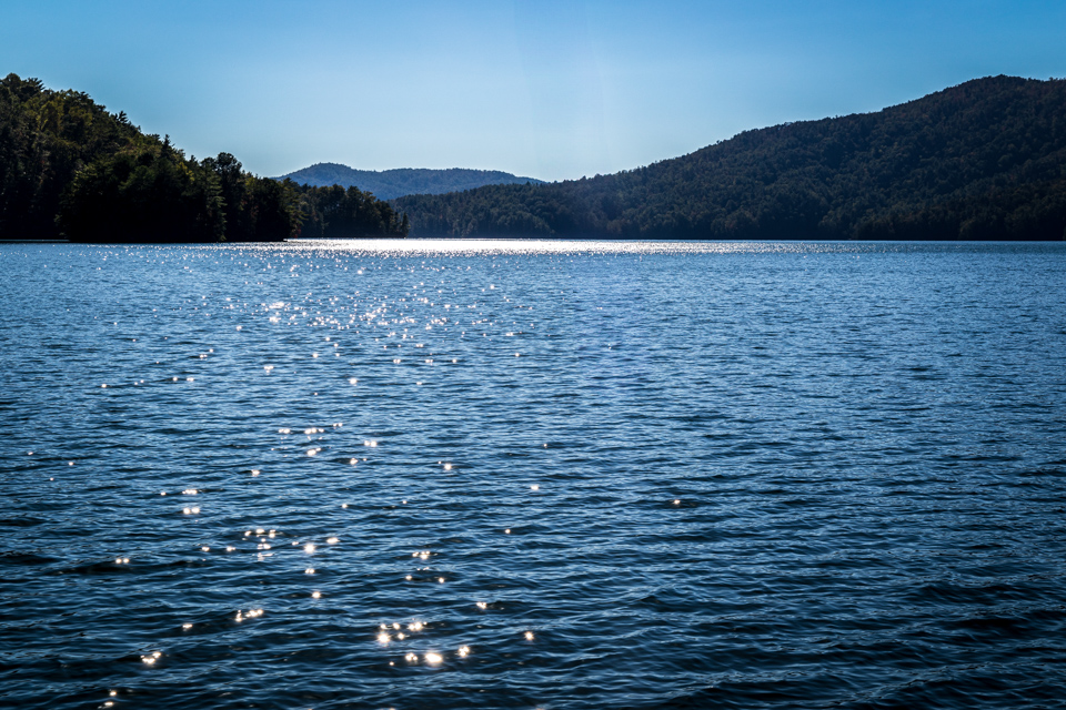 Headed Back in Devils Fork State Park, South Carolina