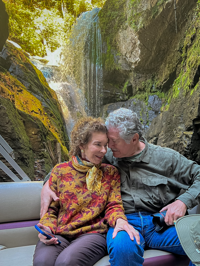 Cute Couple in Devils Fork State Park, South Carolina