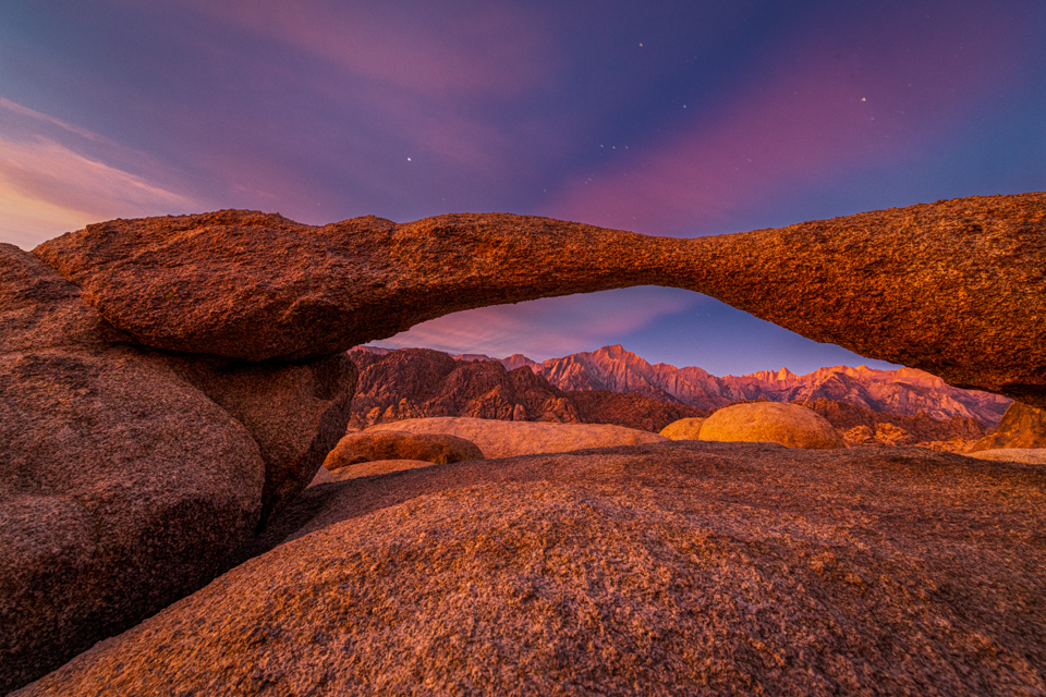 Lathe Arch in Bishop, California