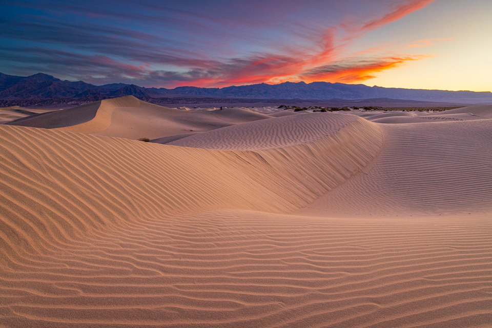 Sand Sunrise in Death Valley, California