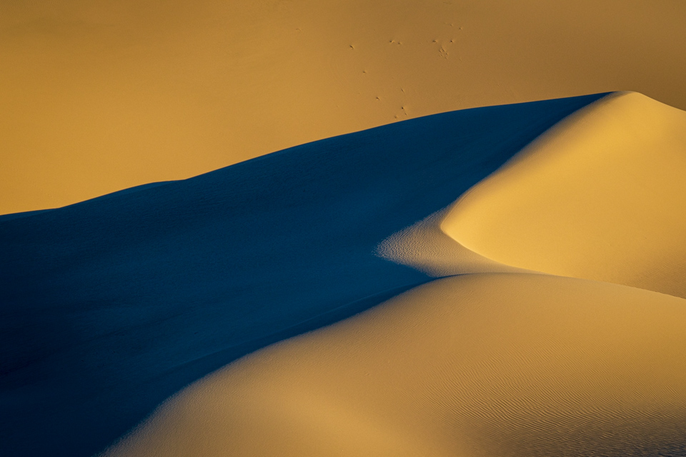 Soft Sand in Death Valley, California