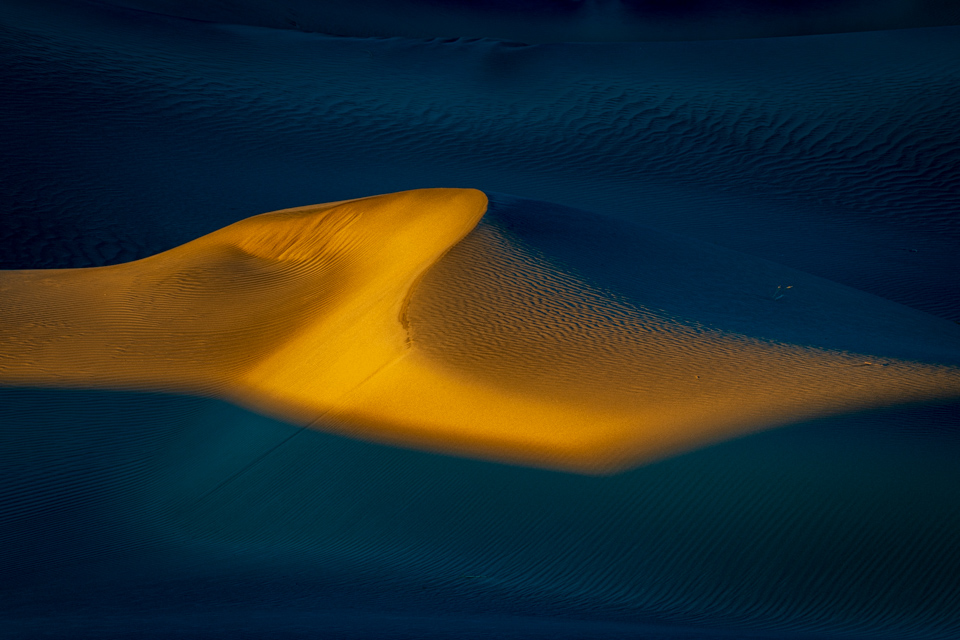 Sun Touched in Death Valley, California