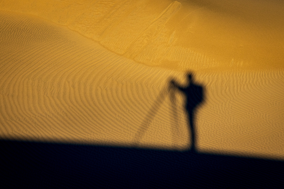 Sand Dune Photographer in Death Valley, California