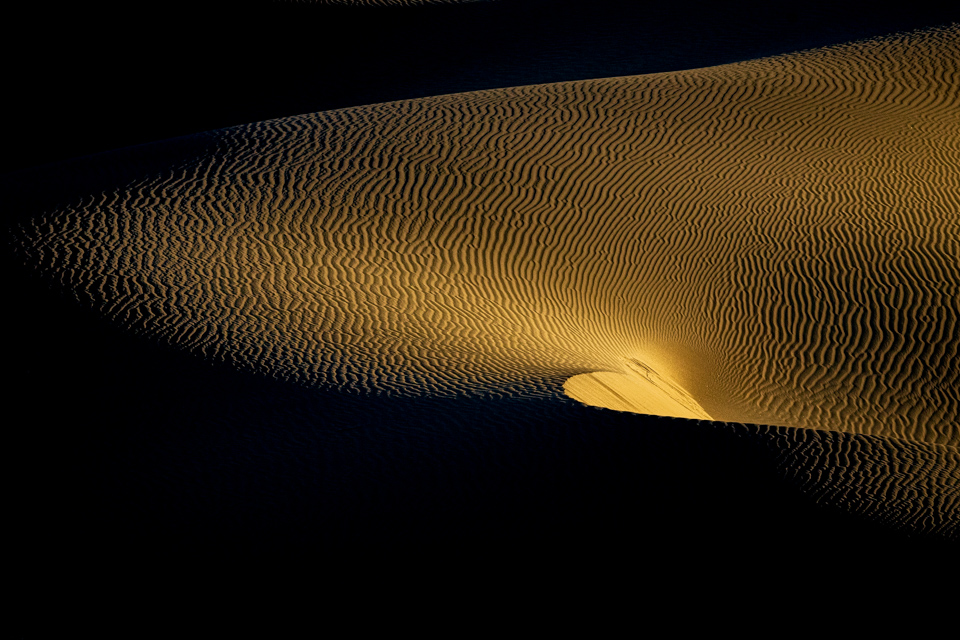 Wind Swirl  in Death Valley, California