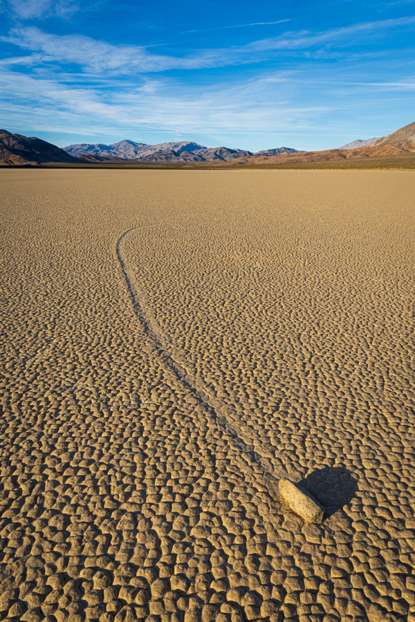 Crawling Rock in Death Valley, California