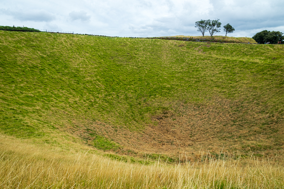 Mount Eden in Auckland, New Zealand