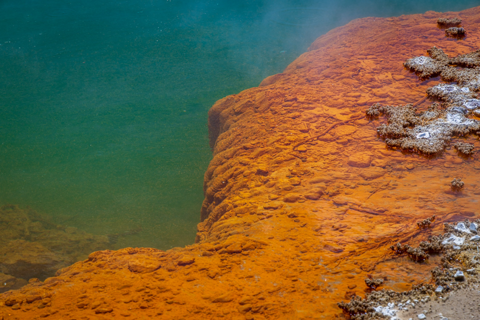 Champagne Pool in Auckland, New Zealand