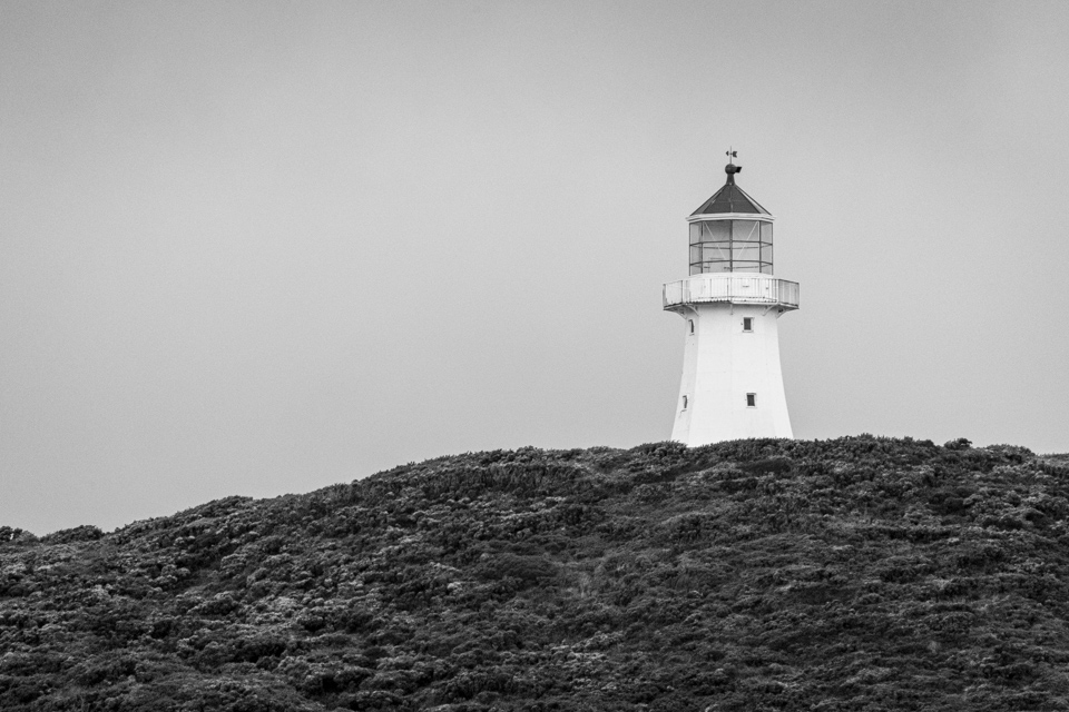 Lighthouse in Wellington, New Zealand