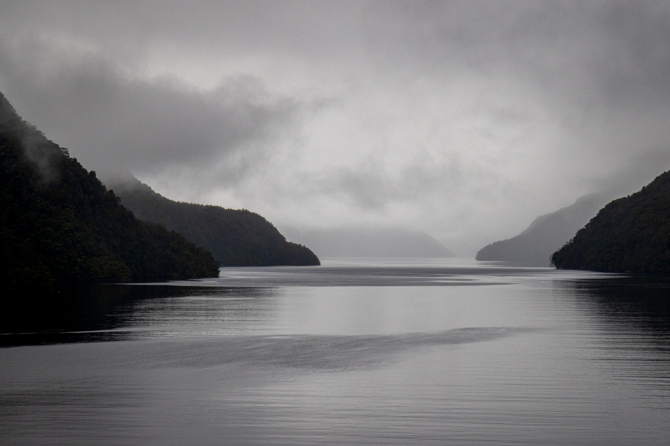 Dusky Sound in Fiordland National Park, New Zealand