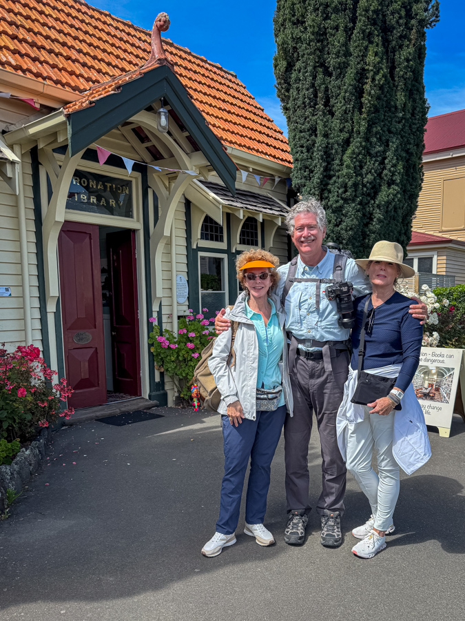 Searching for Library Cards in Akaroa, New Zealand