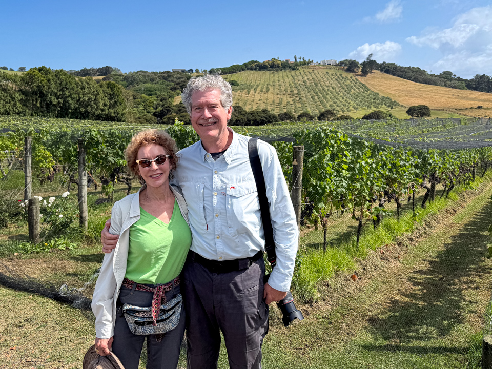 With the Vines in Waiheke Island, New Zealand