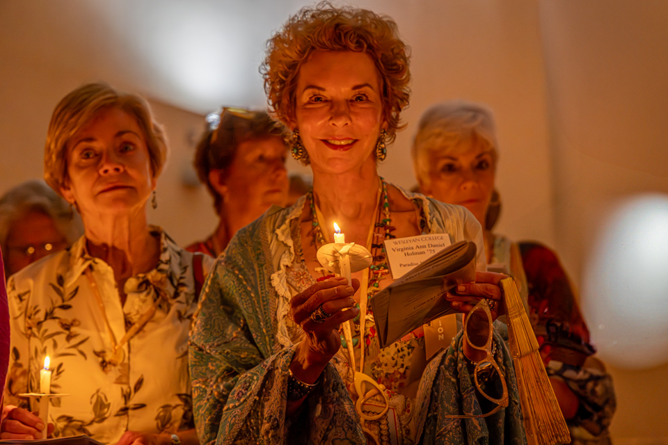 Candlelit Alumns in Macon, Georgia