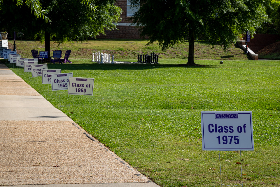 Alumni Line in Macon, Georgia
