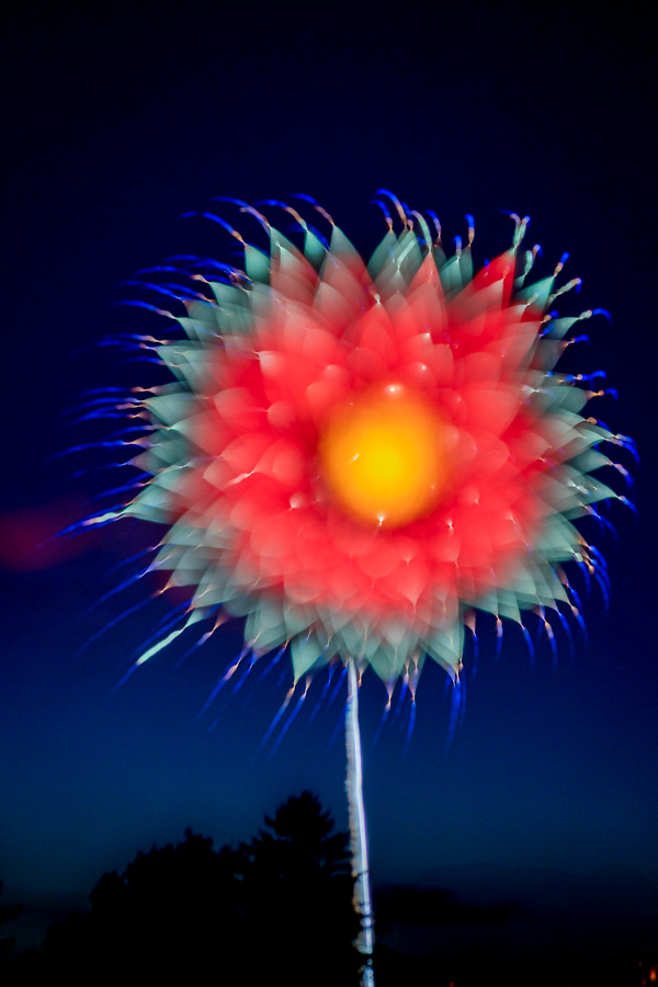 Sun Brust in Highlands, North Carolina