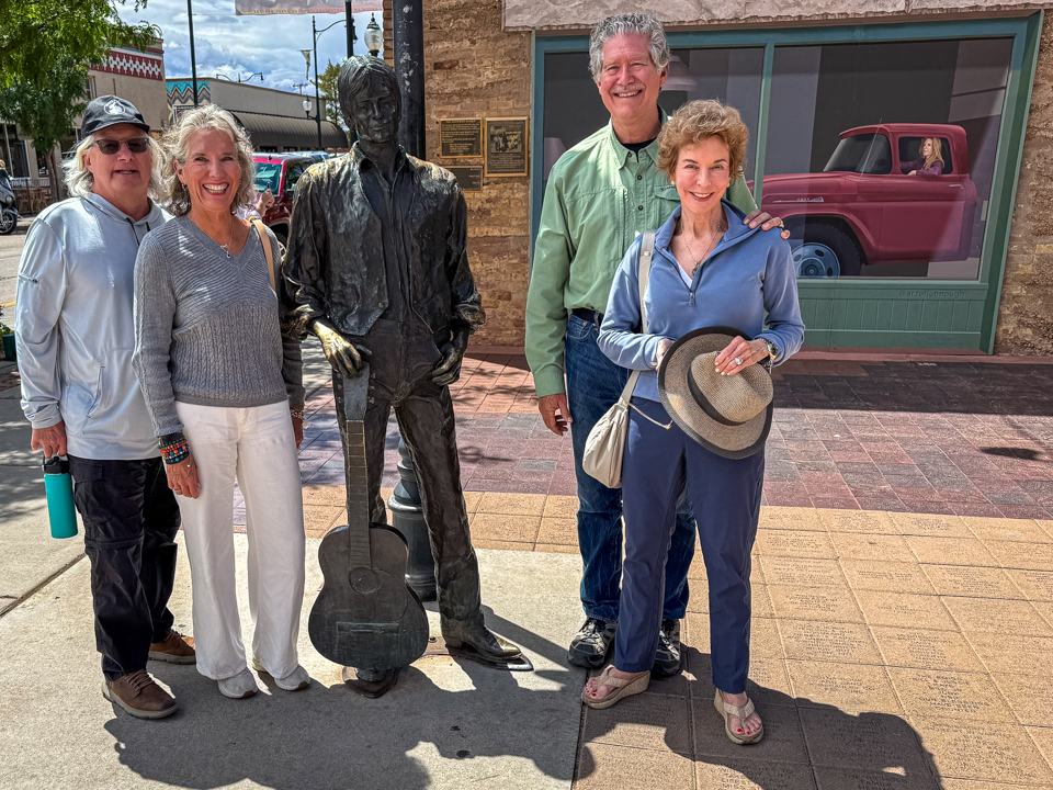 Gang on the Corner in Winslow, Arizona