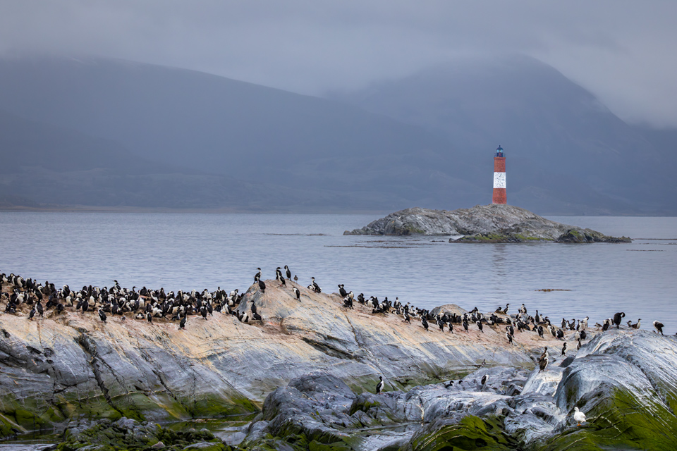 Scouts Lighthouse in Ushuaia, Argentina