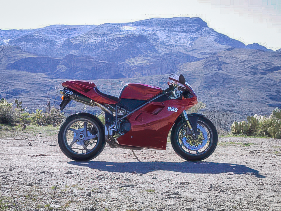 Ducati in the Desert in Apache Junction, Arizona