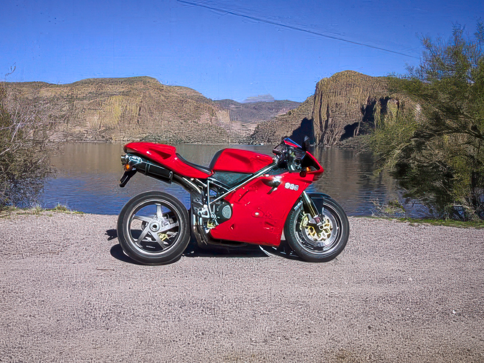 Red Bile Blue Water in Apache Junction, Arizona