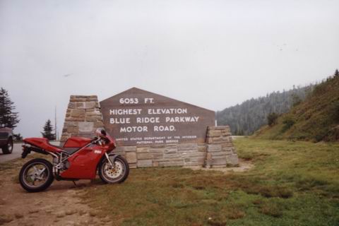 Raquel On Blue Ridge in Blue Ridge Parkway, North Carolina