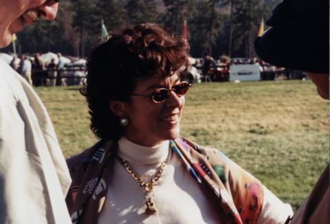 Virginia Ann at the Steeplechase in Pine Mountain, Georgia