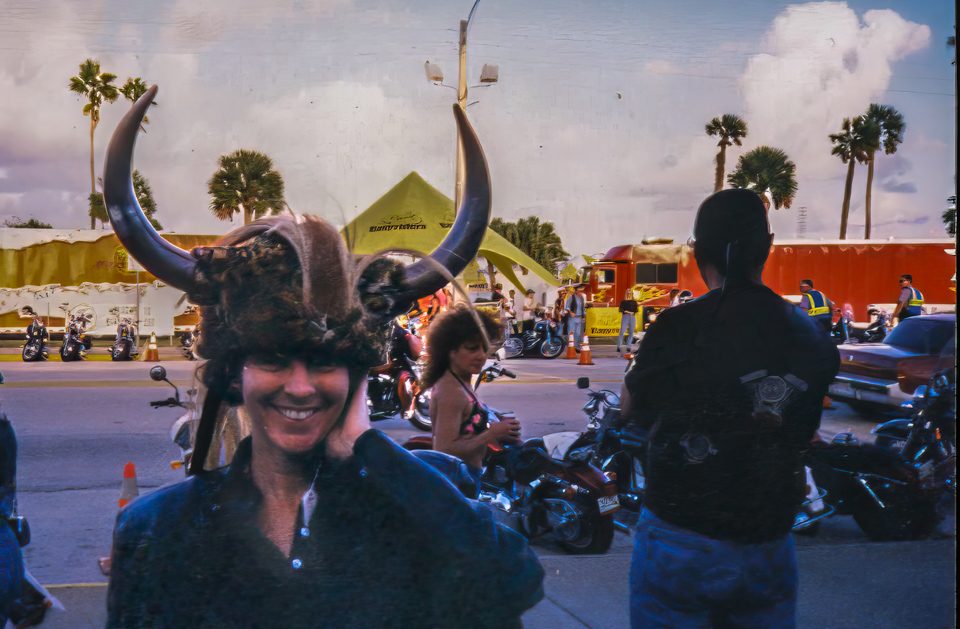 Virginia Ann as Viking in Daytona, Florida