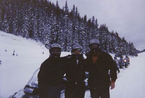 Cal Snowmobiling in Crested Butte, Colorado