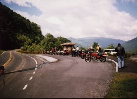 CBX Line Up in North Georgia in Deals Gap, North Carolina