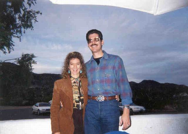 Cal and Virginia Ann at their 10 year reunion