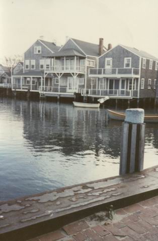 Nantucket Harbor in Nantucket, Massachusetts