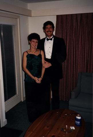 Virginia Ann and Cal Headed to a Ball in Pine Mountain, Georgia