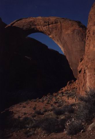 Natural Bridge in Lake Powell, Nevada