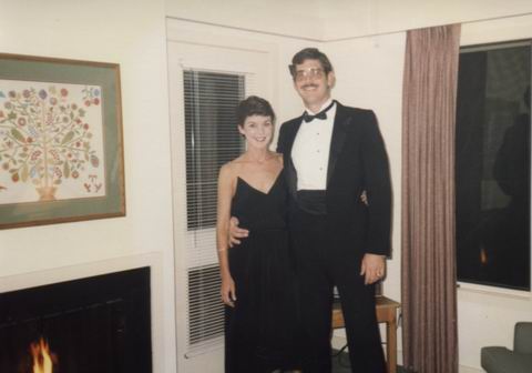 Virginia Ann and Cal Headed to the Ball in Pine Mountain, Georgia