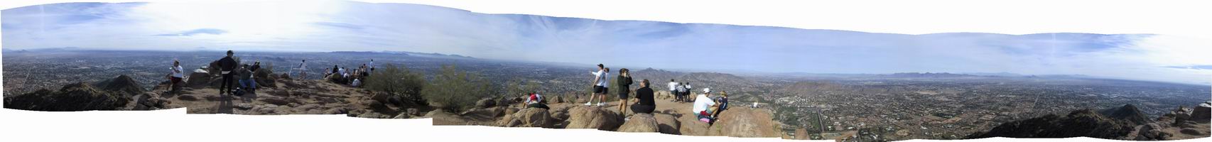 360 From the Top of Camelback in Phoenix, Arizona
