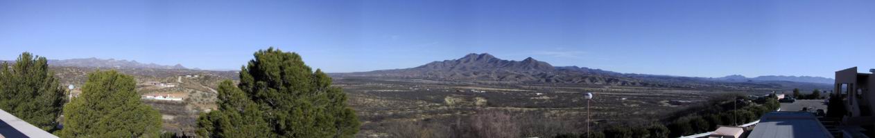 Panorama in Southern AZ in Nogales, Arizona