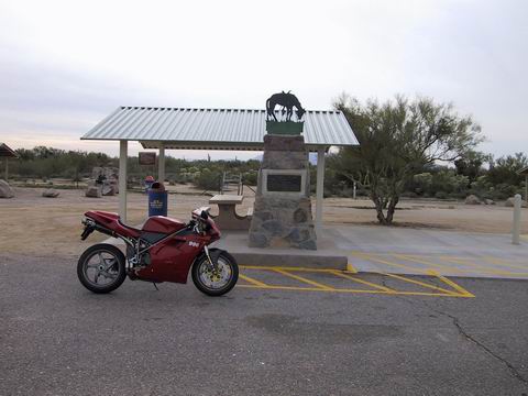 Tom Mix Memorial in Tucson, Arizona