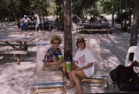 Relaxing in the Bahamas in Nassau, Bahamas