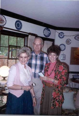 Virginia Ann with her mother and father