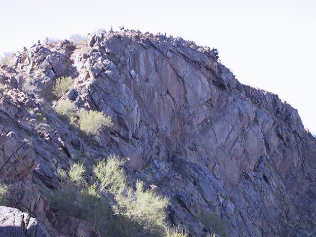 Camelback Mountian Summit in Phoenix, Arizona