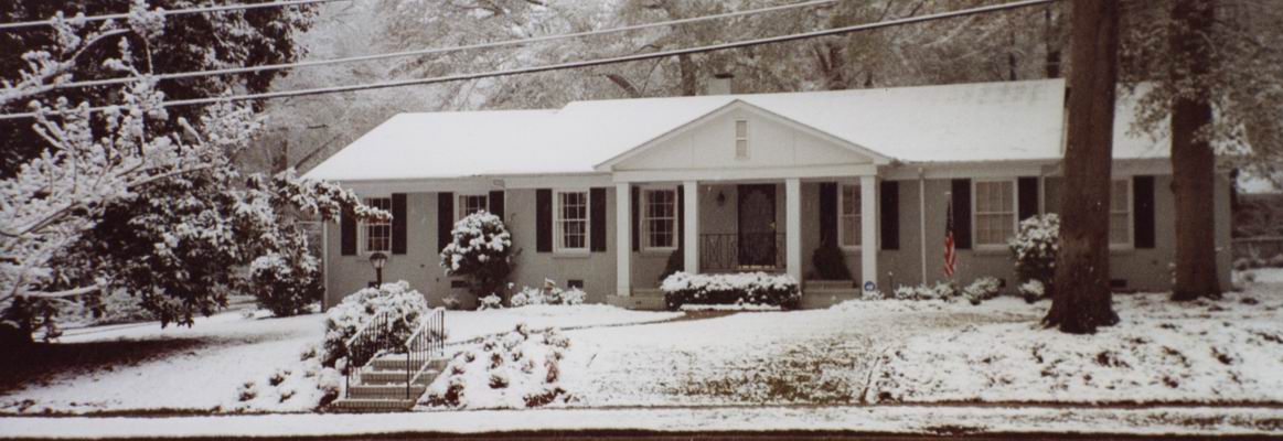 Snow in Columbus in Columbus, Georgia