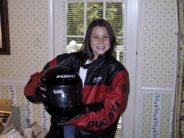 Motorcycle Racer in Highlands, North Carolina