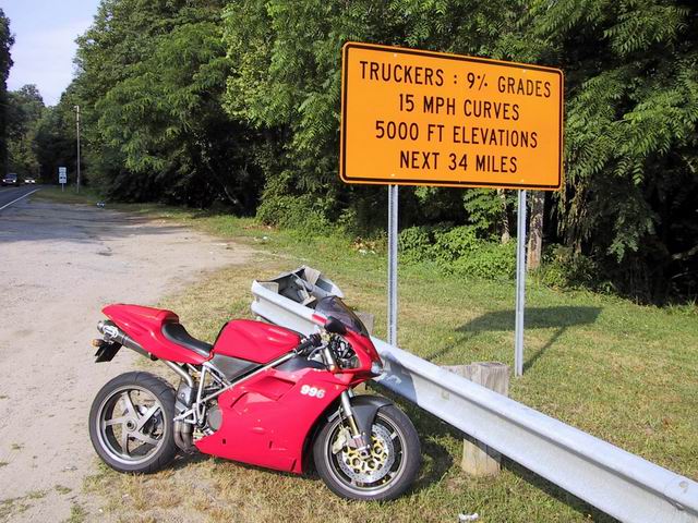Another Twisty Road in Canton, North Carolina