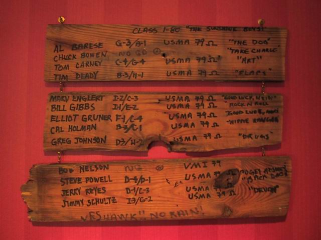 Ranger squad wall plaque