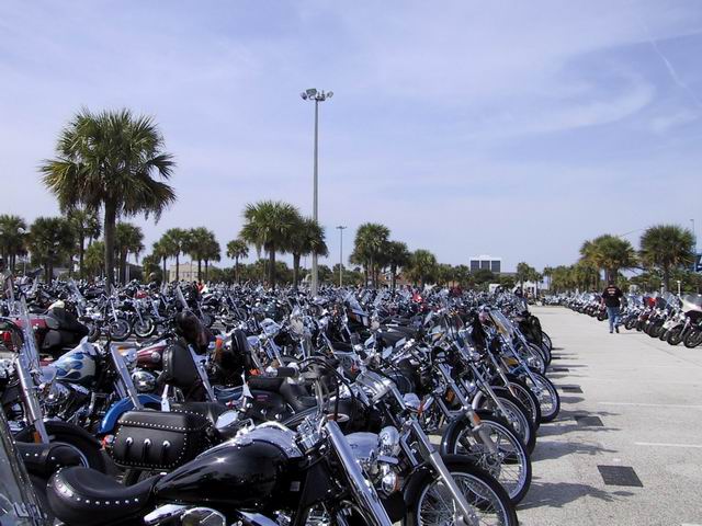 Bikes and Bikes in Daytona, Florida
